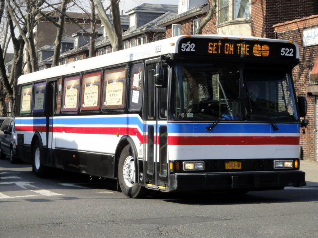 (PICS) Buses in Boro Park
